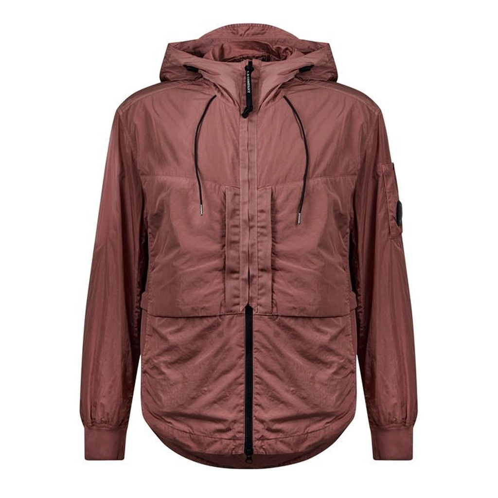 CP Company Chrome-R Hooded Overshirt - Brown
